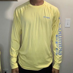 Yellow Columbia Long Sleeve